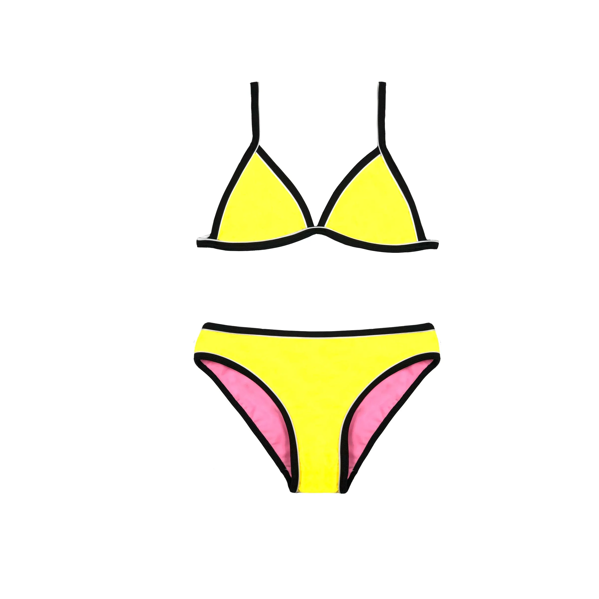 1157 Cosmik Girl PlainTri Bikini