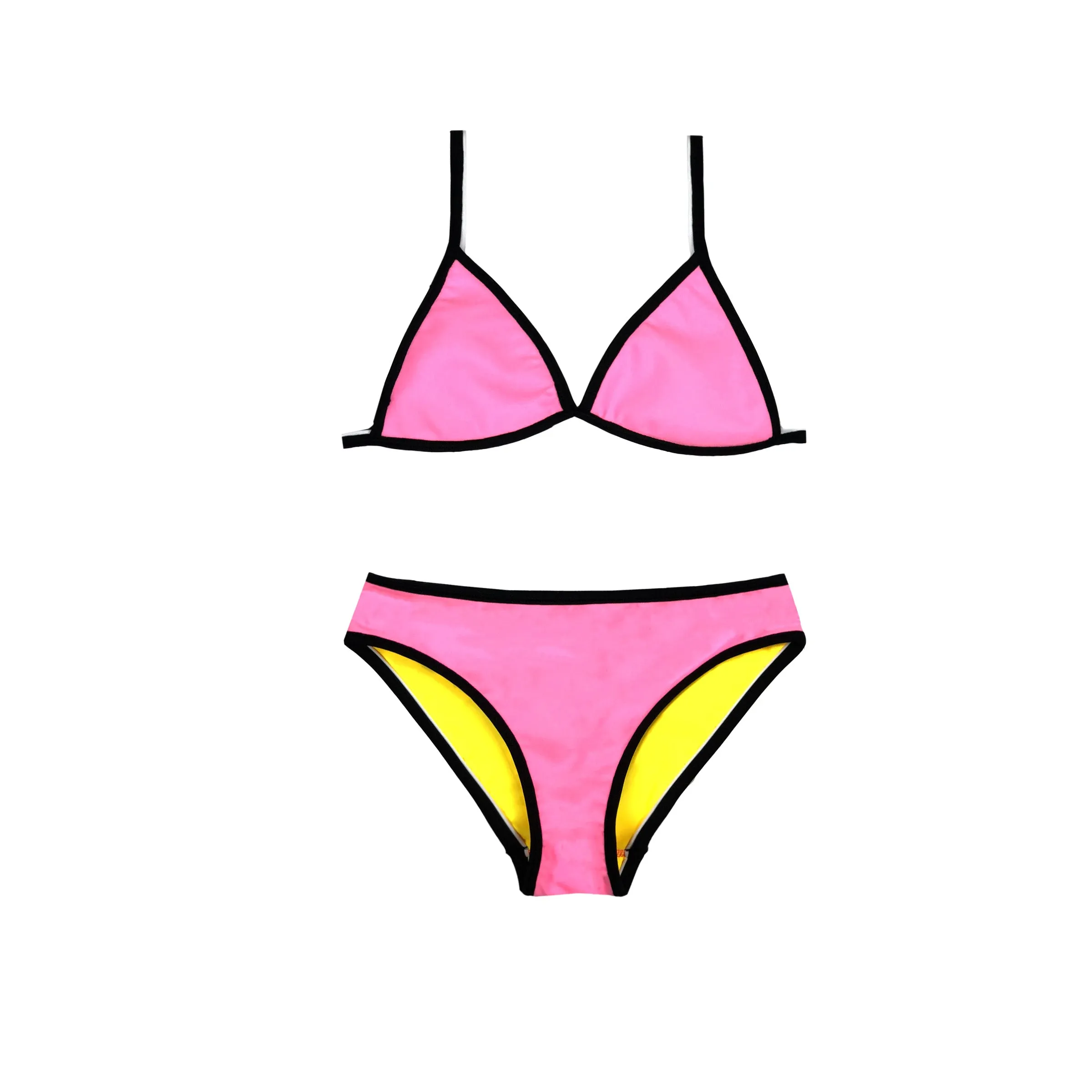 1157 Cosmik Girl PlainTri Bikini