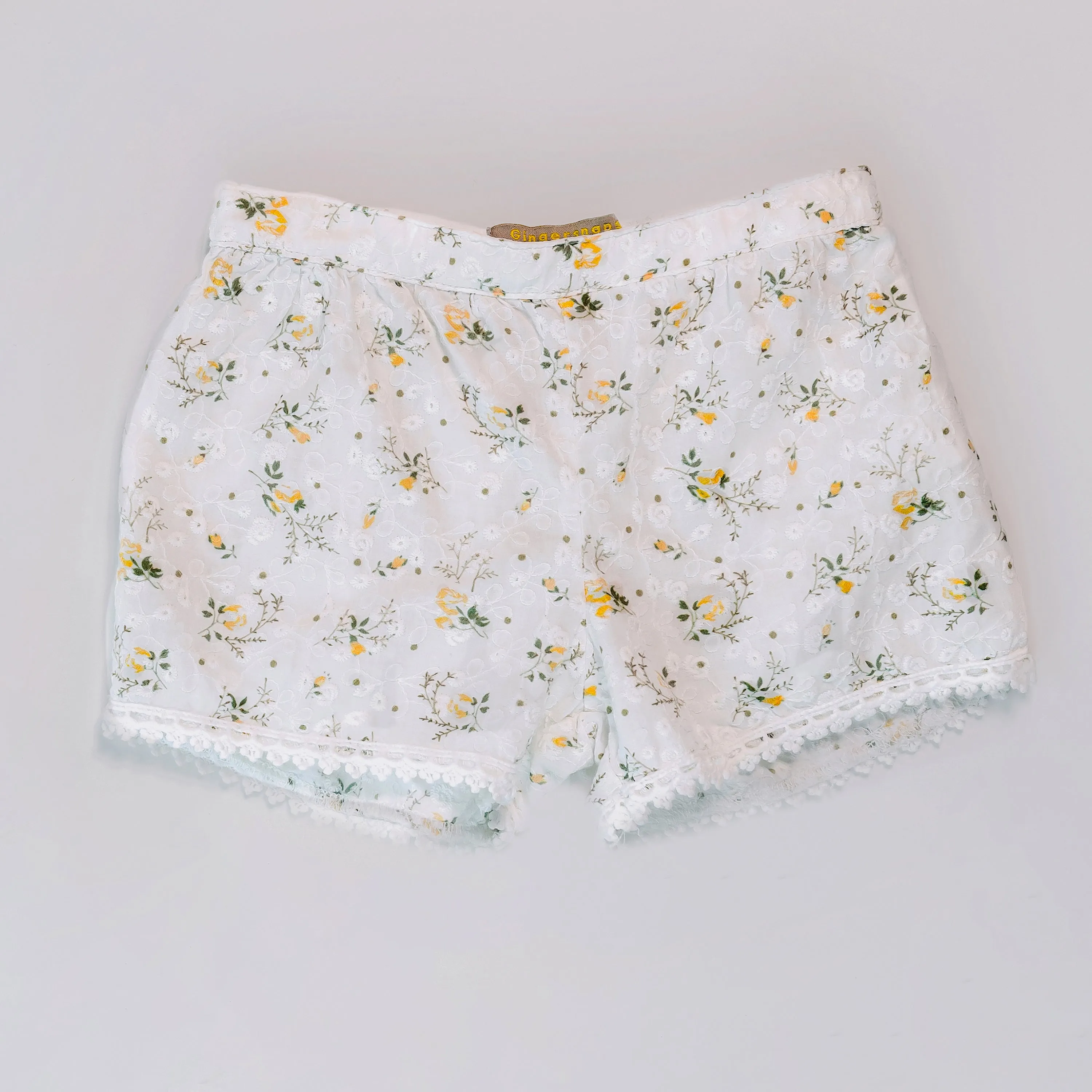 [12-18m] Gingersnaps Adorable Floral Shorts