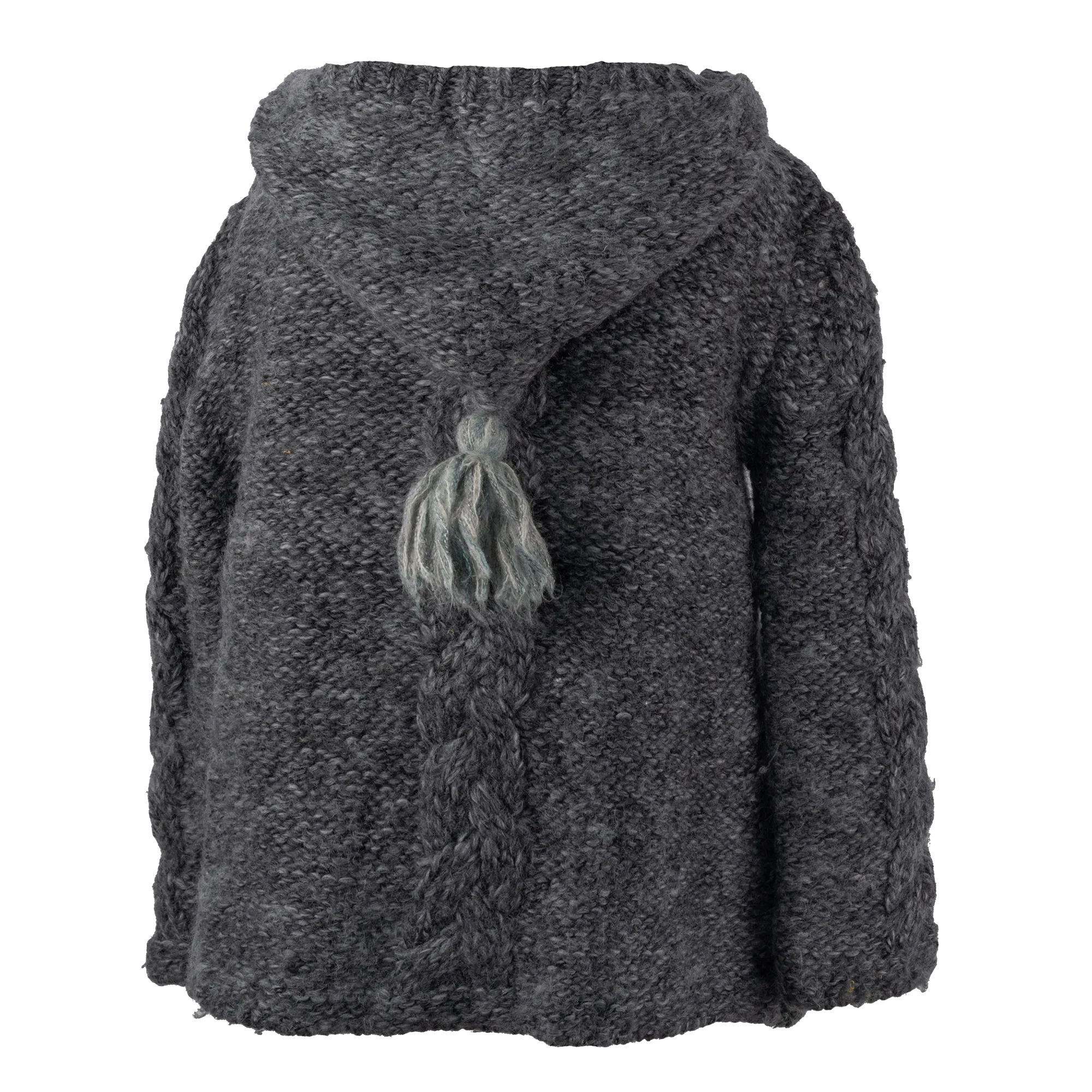 [3/4y] Buho Barcelona Chunky Knit Wool Blend Cardigan/Jacket