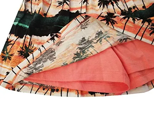 A for Awesome Youth Girls Printed Skort