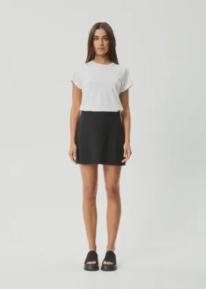 Afends Lilo Mini Skirt BLACK