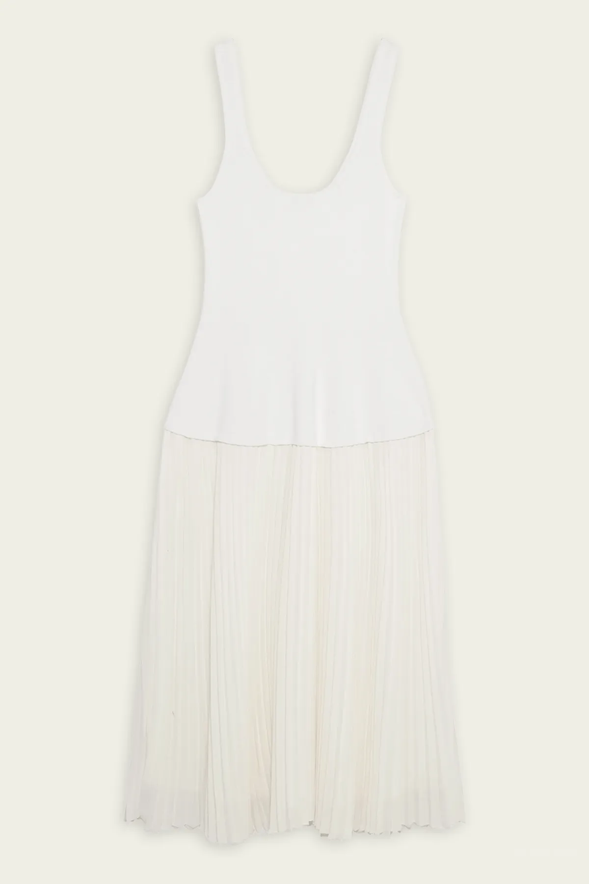Allana Midi Dress in Ivory