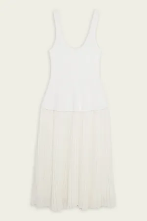 Allana Midi Dress in Ivory