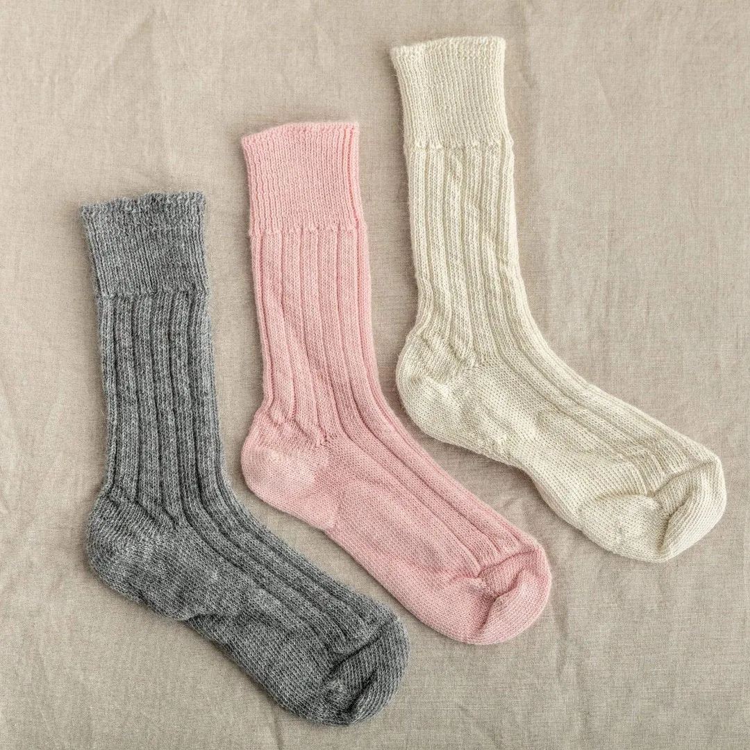 Alpaca Bed Socks