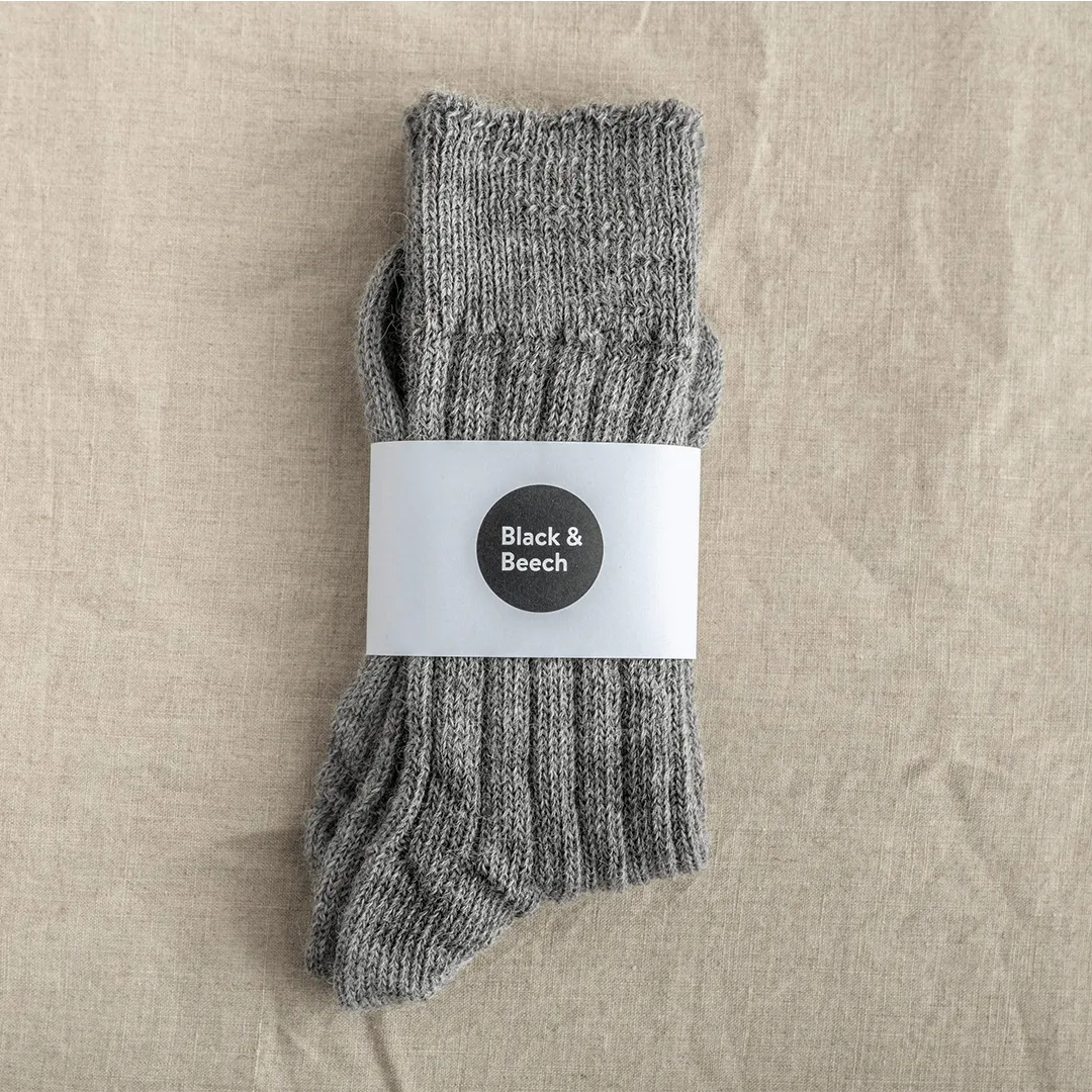 Alpaca Bed Socks