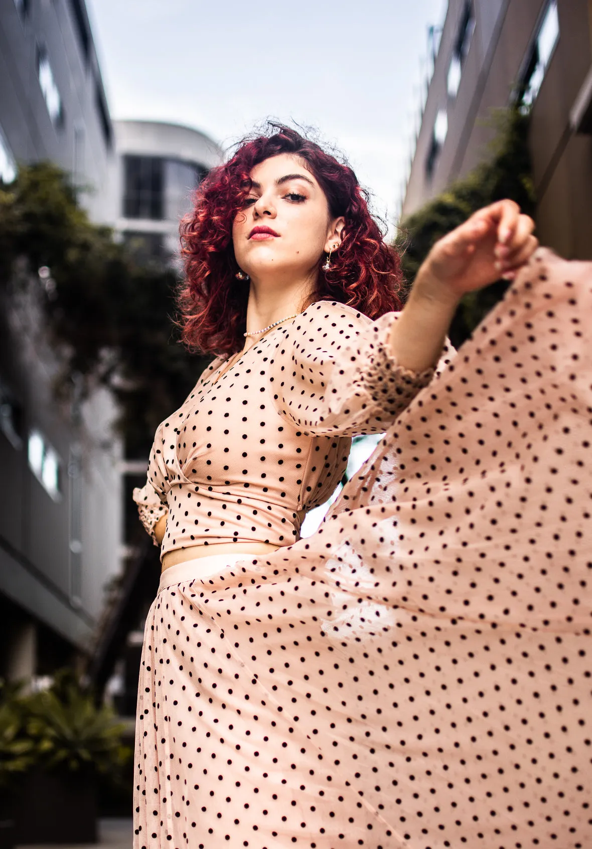 Angie Skirt-Pink