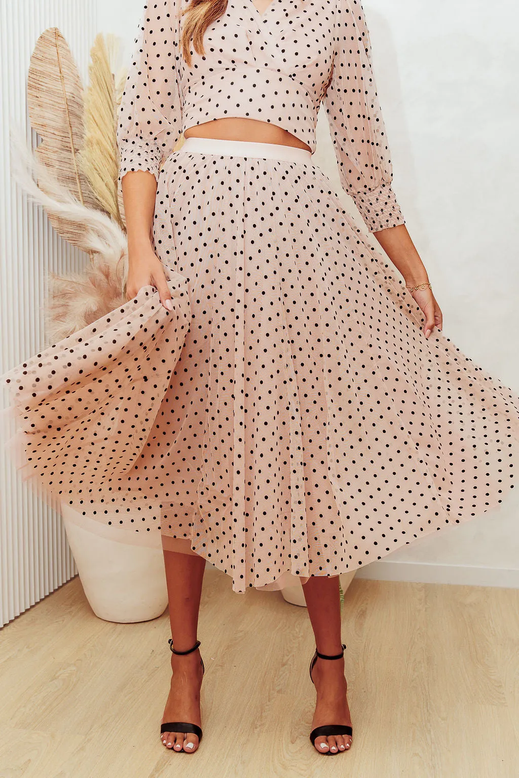 Angie Skirt-Pink