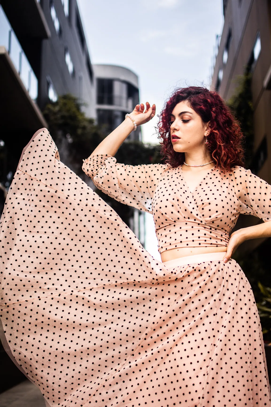 Angie Skirt-Pink