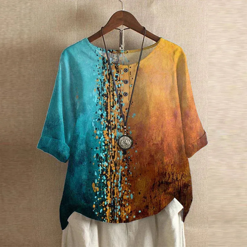 Anya™ | Vintage-Style Blouse