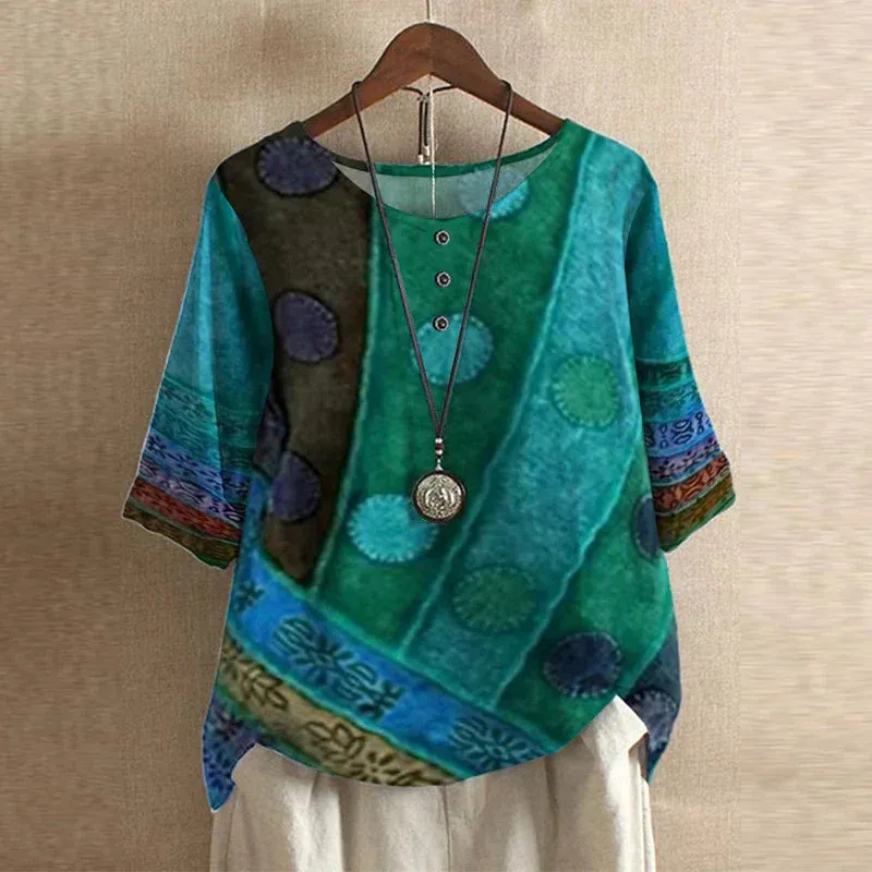 Anya™ | Vintage-Style Blouse