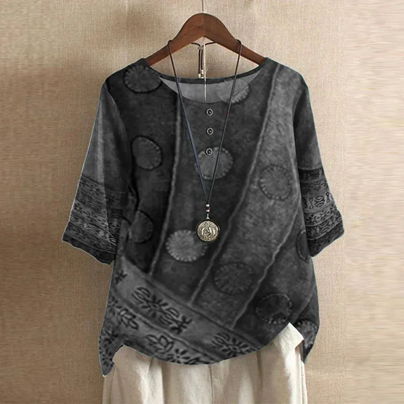 Anya™ | Vintage-Style Blouse