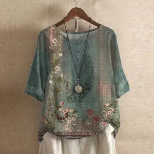 Anya™ | Vintage-Style Blouse