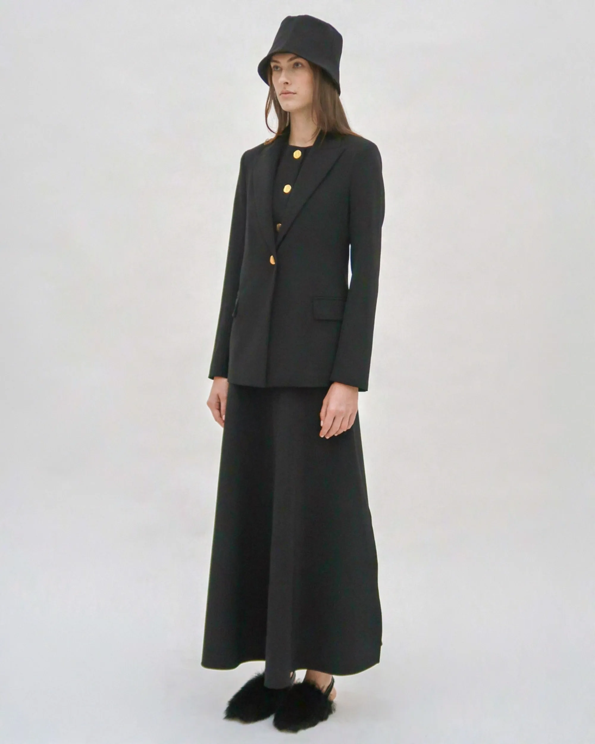 ARCED SKIRT