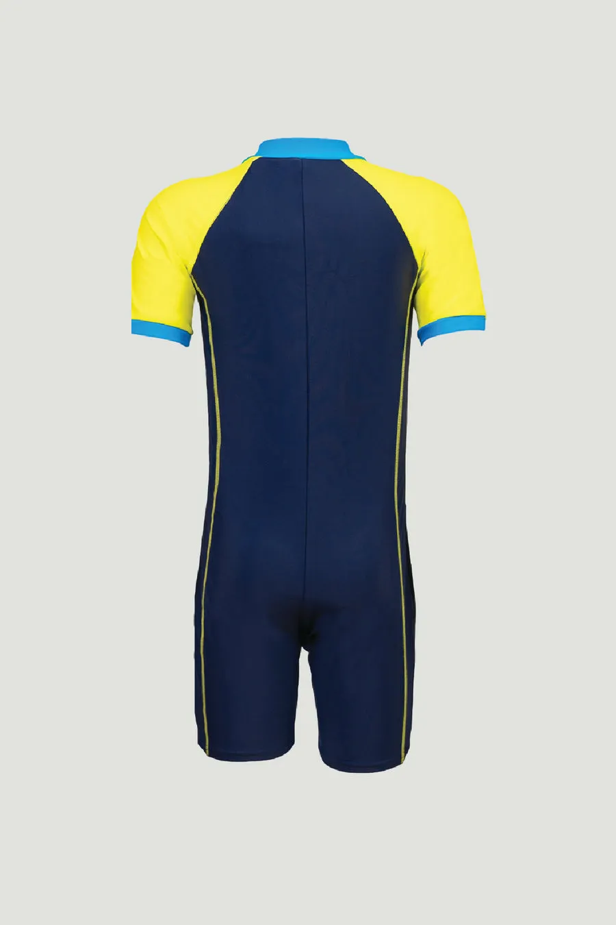 Arena Junior 1 Piece Short Sleeve Half Swimming Suit (AUV20315)