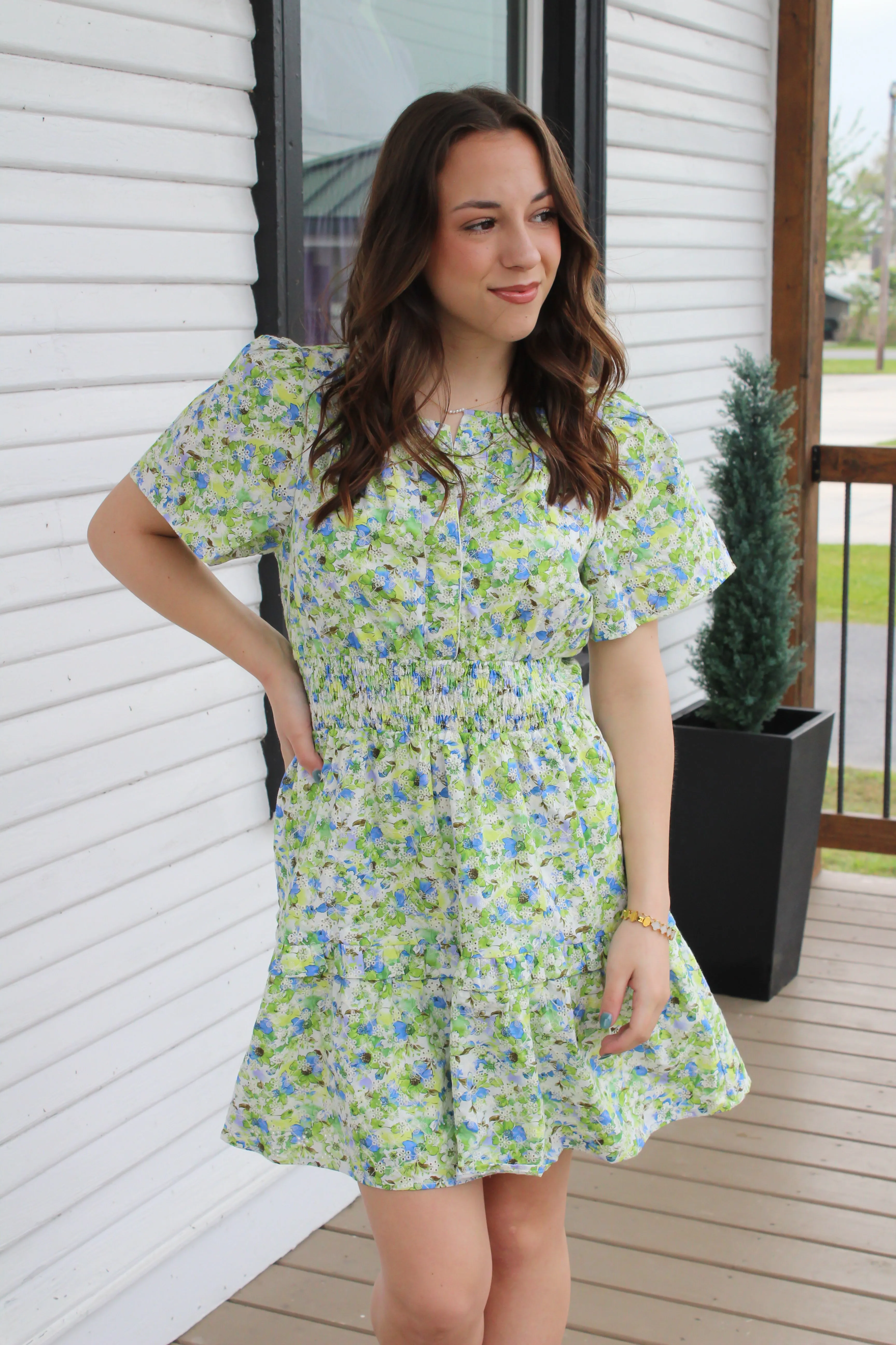 Aylin Floral Dress