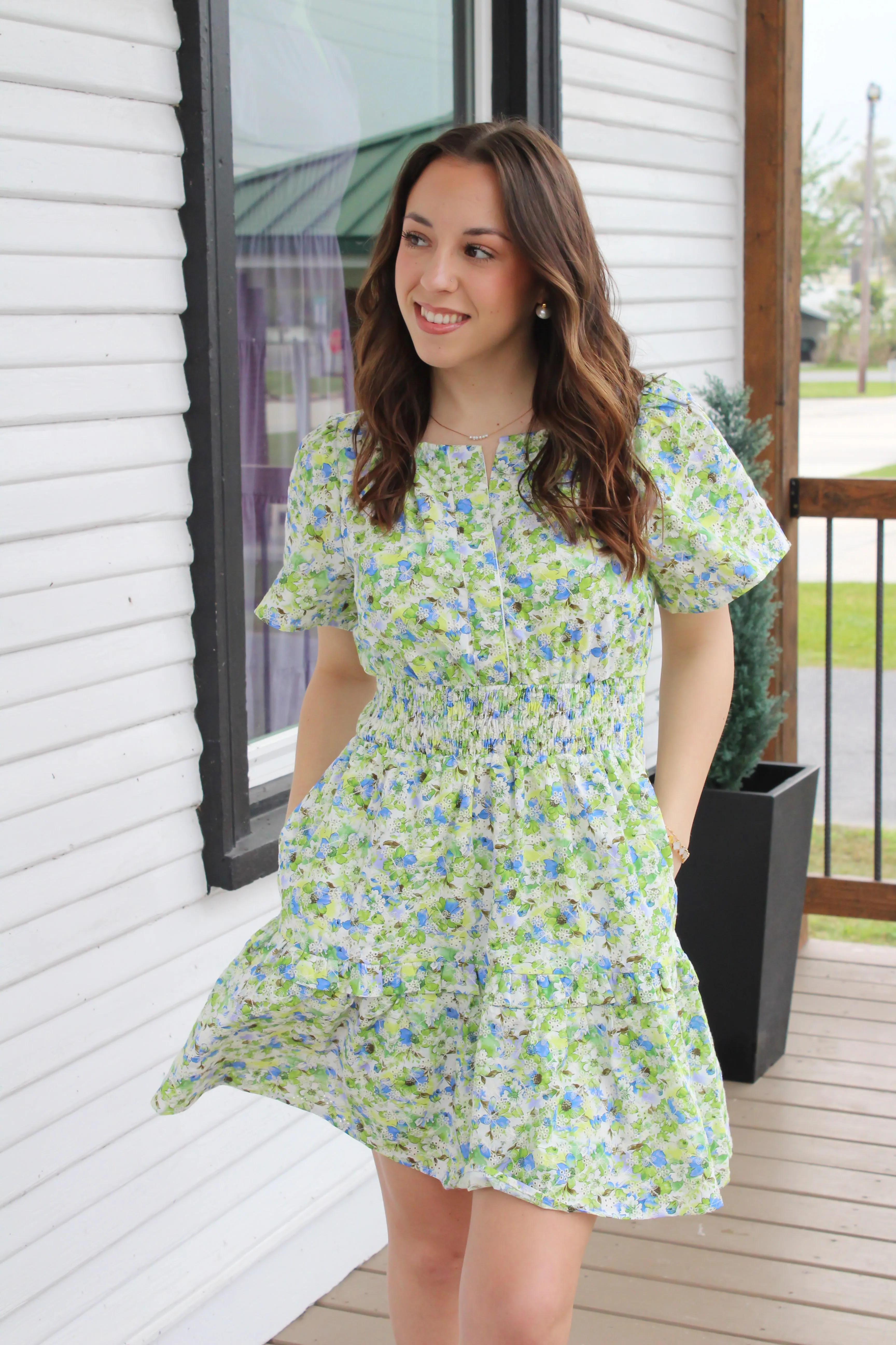 Aylin Floral Dress