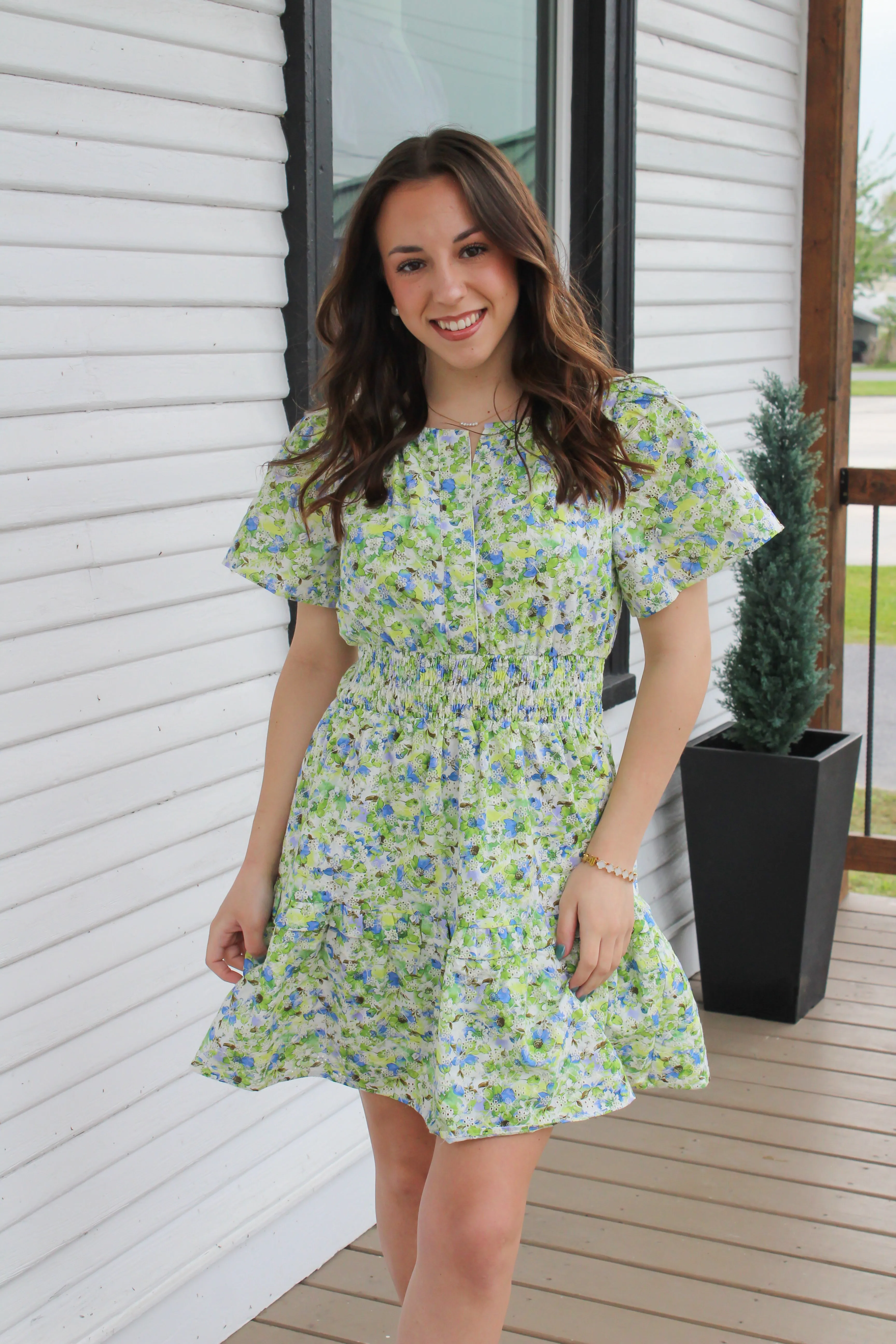 Aylin Floral Dress