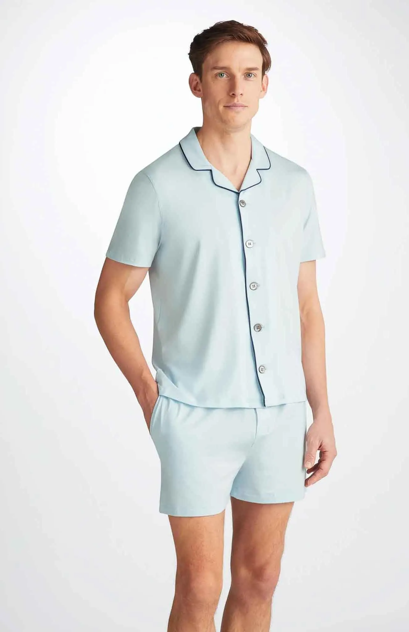 Azure Sky | Sky Blue Modal Loungewear Set