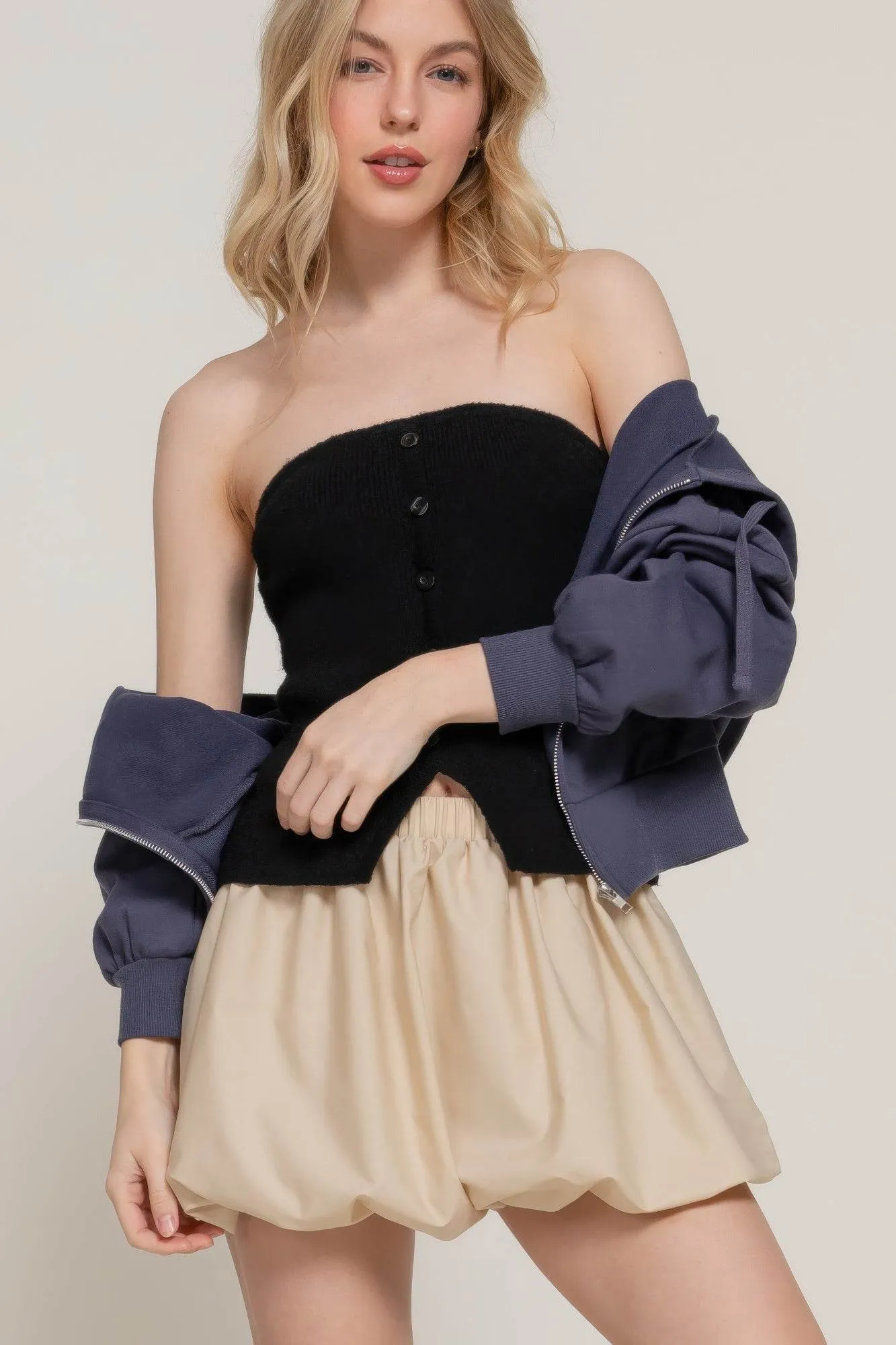 Balloon Mini Skirt