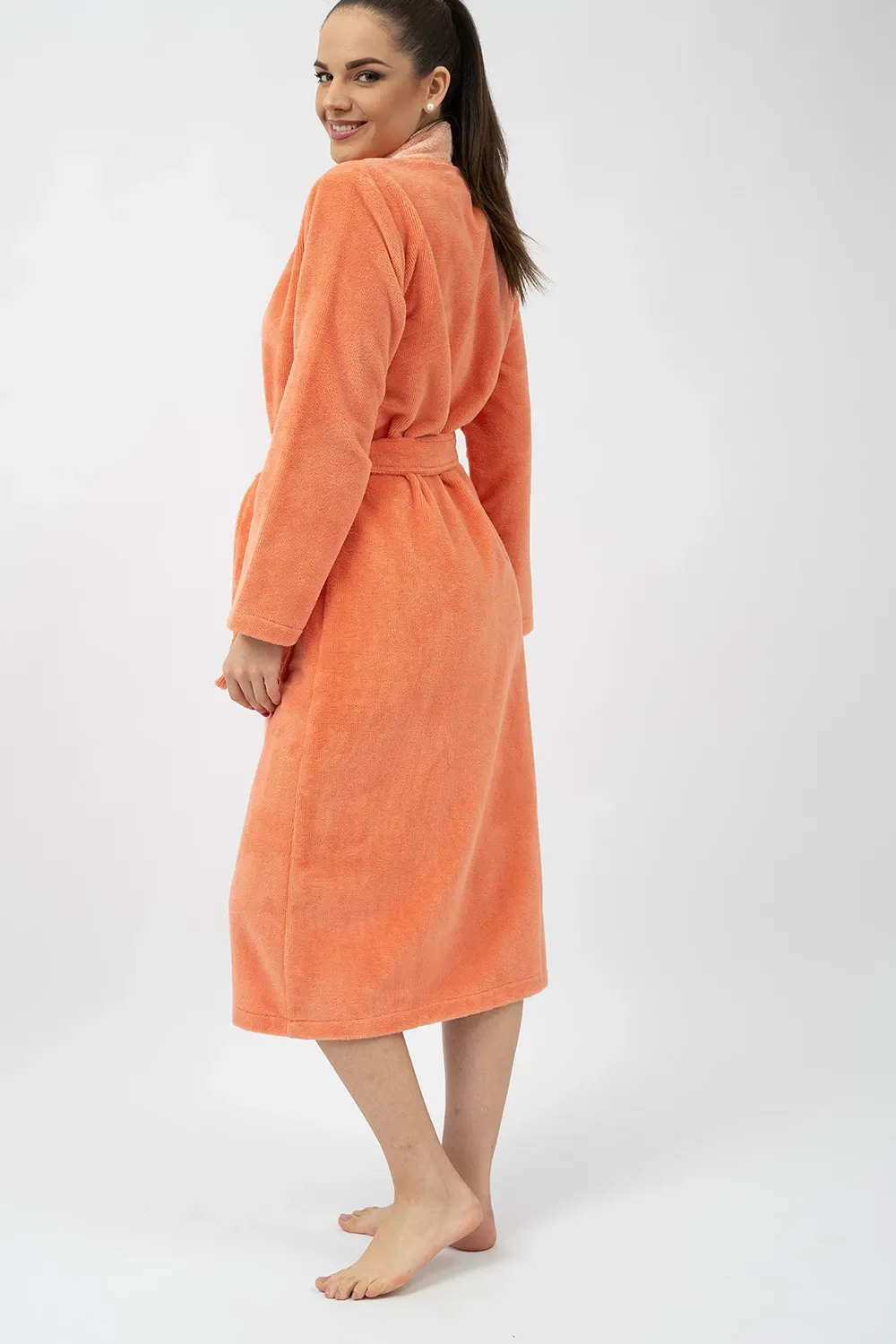 Bamboo Blend Long Kimono Robe
