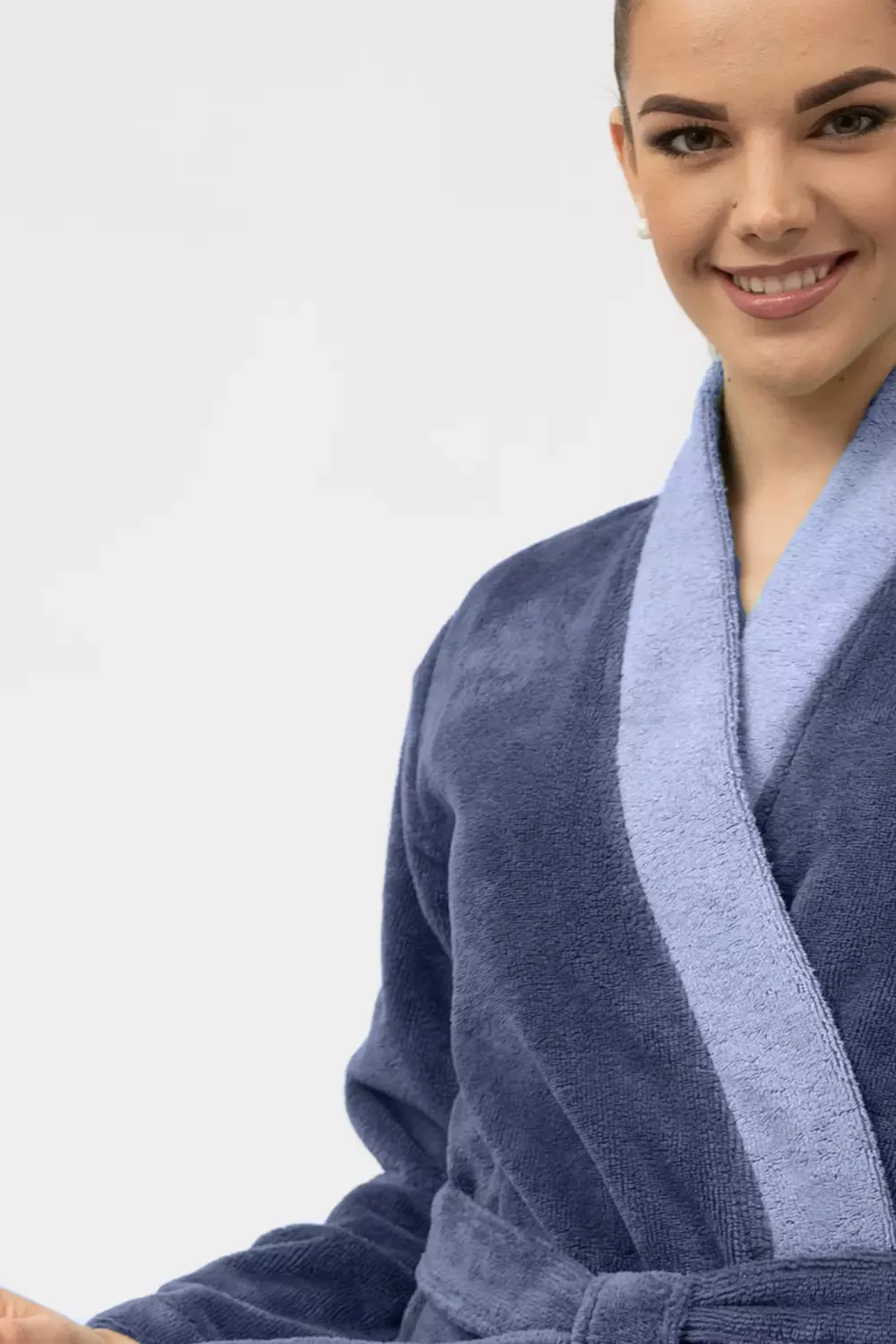 Bamboo Blend Long Kimono Robe