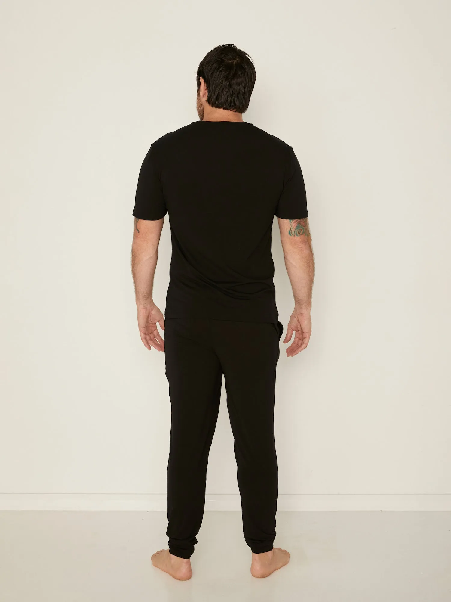 Bamboo Men's T-Shirt - Black