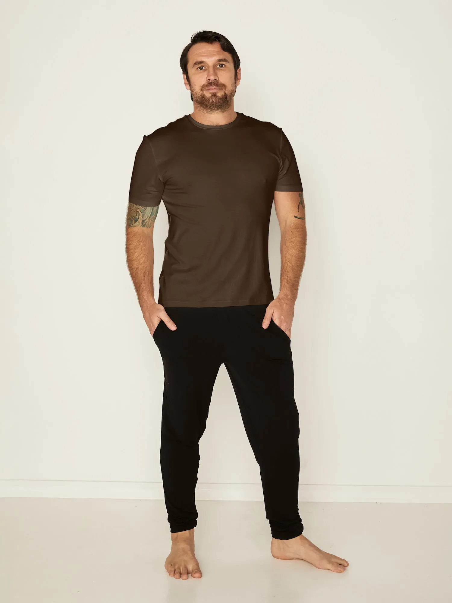 Bamboo Men's T-Shirt - Cocoa