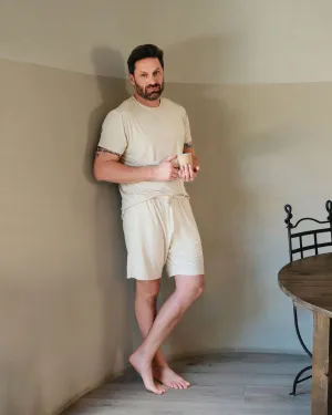 Bamboo Short-Sleeve Tee   Short Set