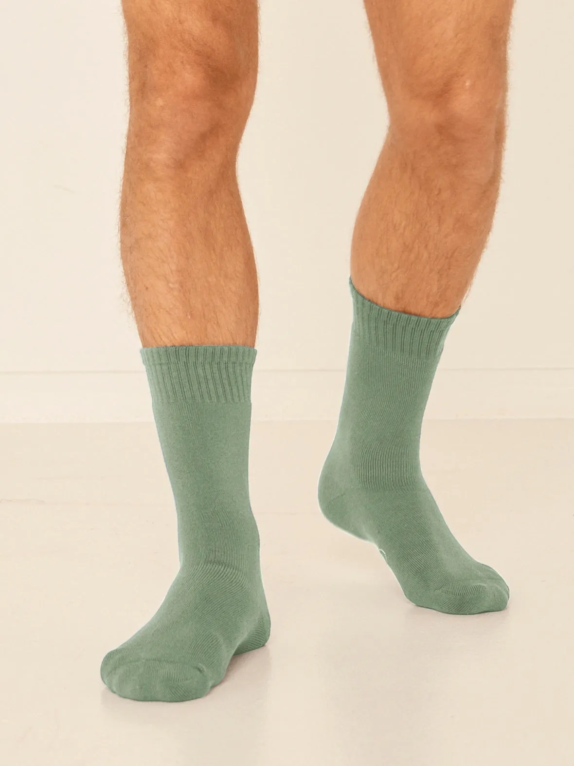 Bamboo Thick Socks - Eucalyptus