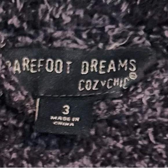 Barefoot Dreams CozyChic Adult Robe Comfy Loungewear Soft Sz 3/Large