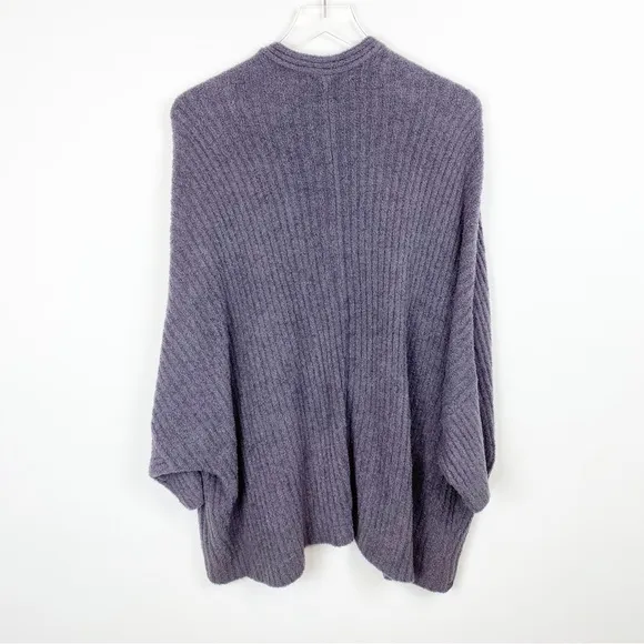 Barefoot Dreams | Cozychic Lite Ribbed Shrug Cardigan in Purple