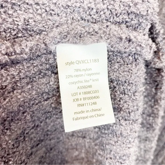 Barefoot Dreams | Cozychic Lite Ribbed Shrug Cardigan in Purple