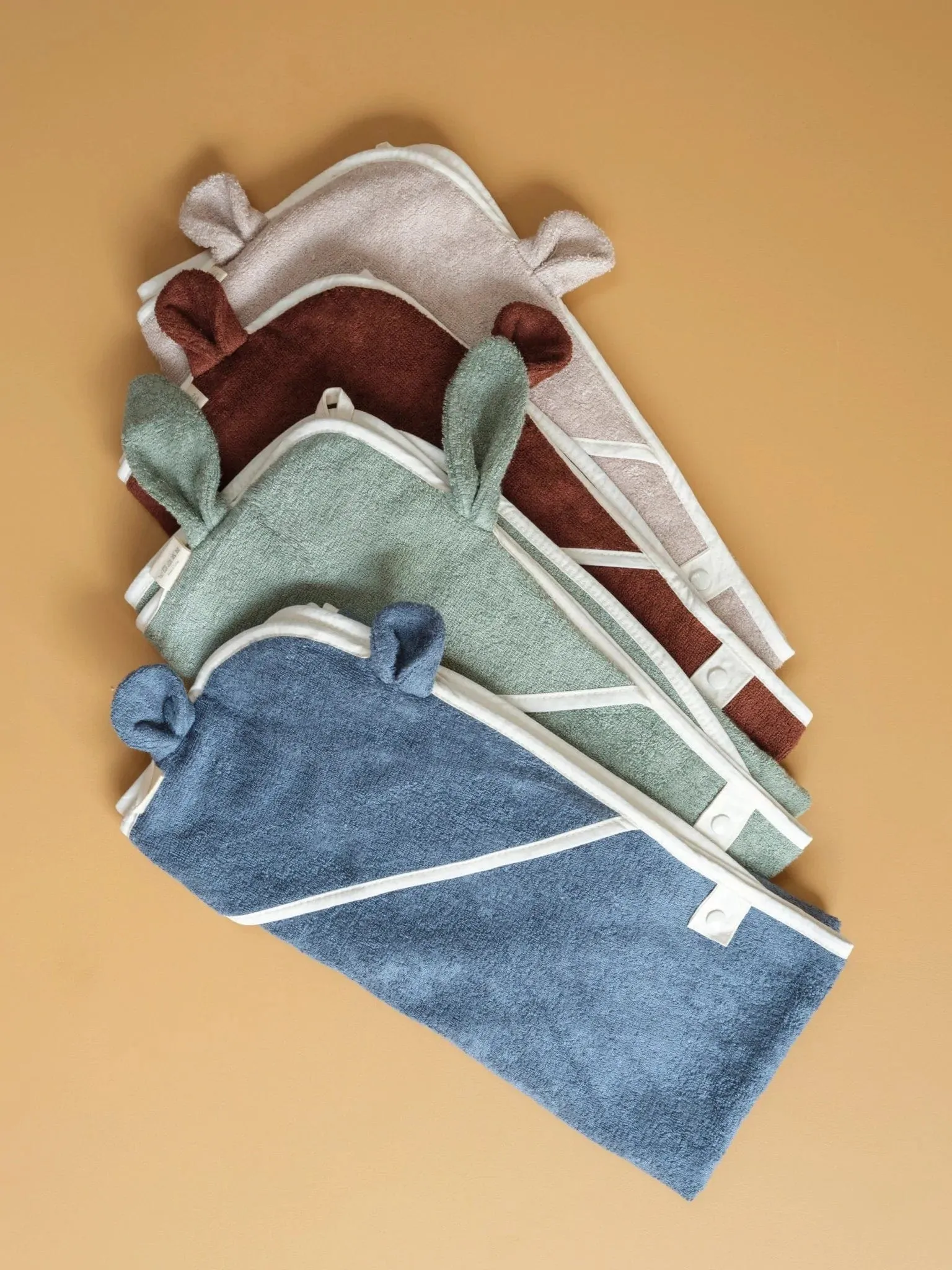 Bear Bamboo Hooded Towel