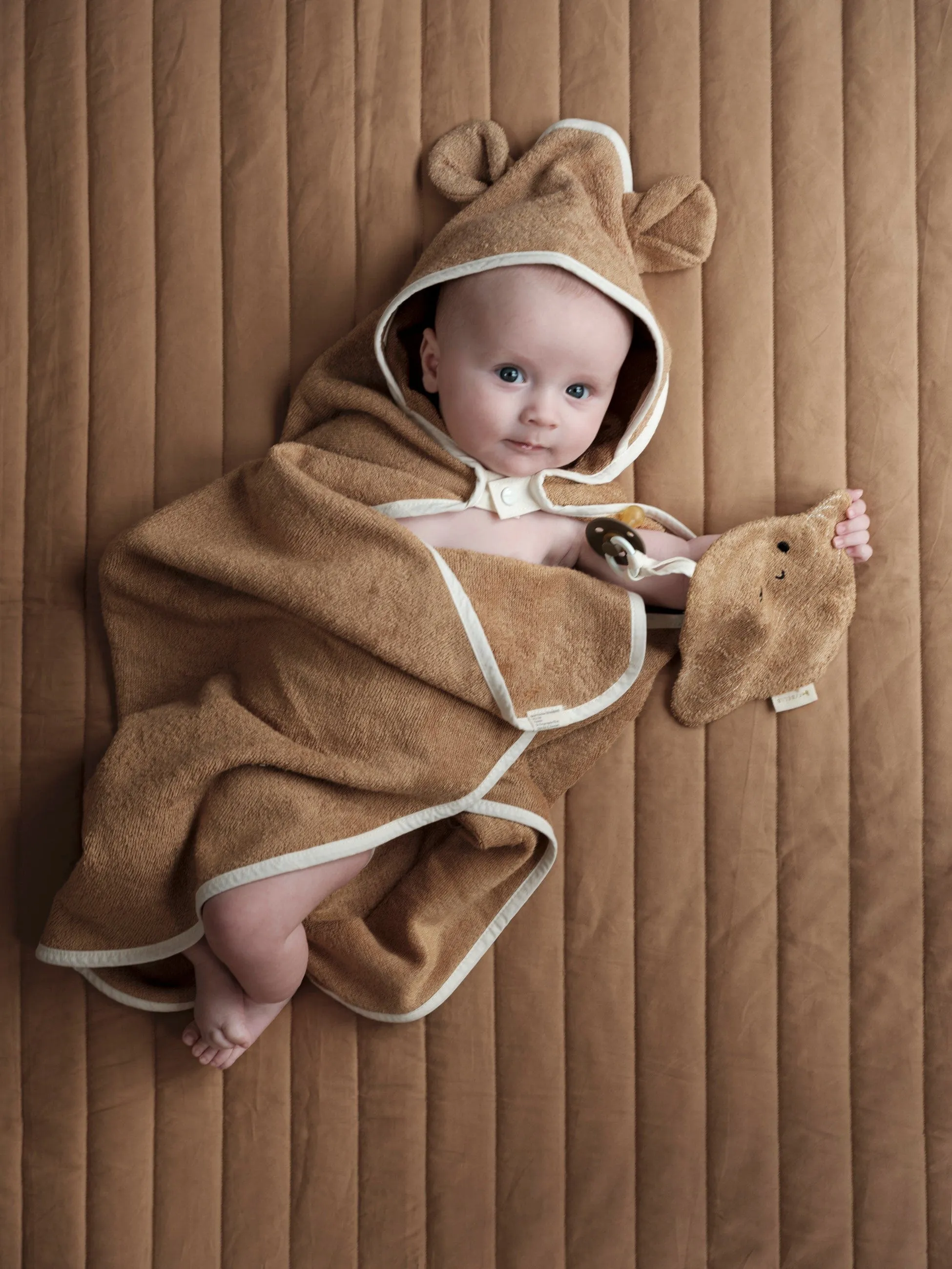 Bear Bamboo Hooded Towel