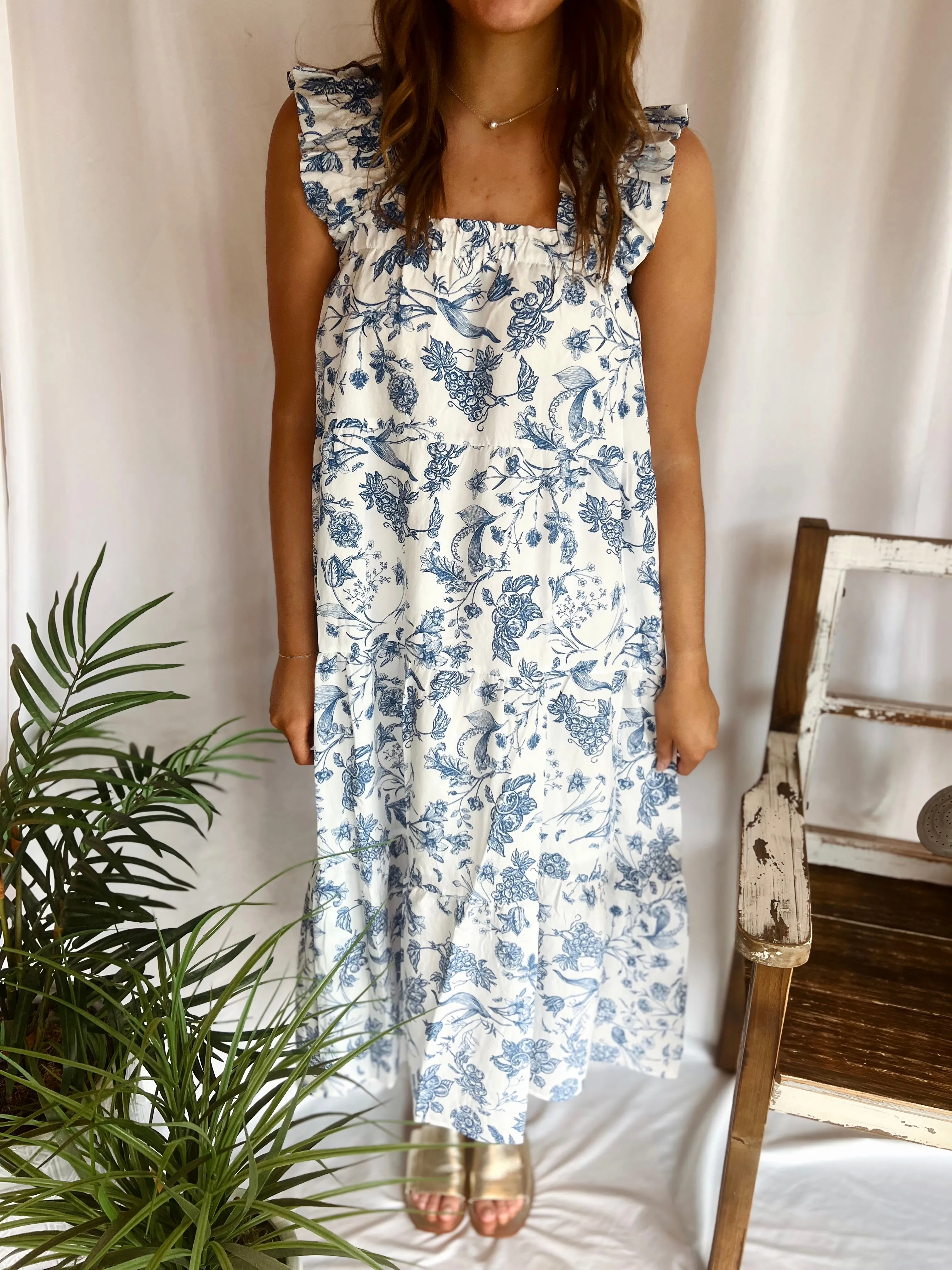 BEAUTIFUL DAY MIDI DRESS
