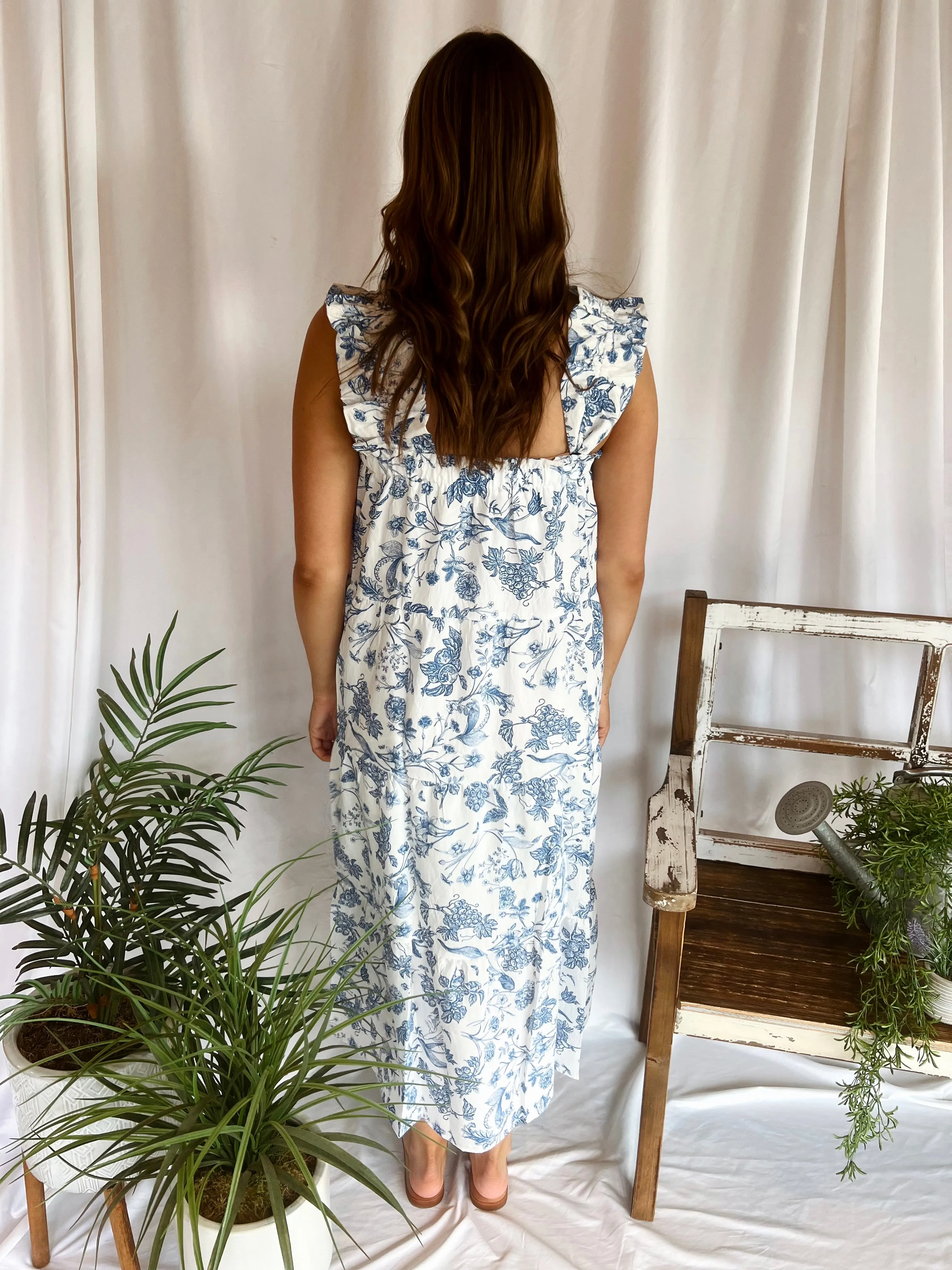 BEAUTIFUL DAY MIDI DRESS