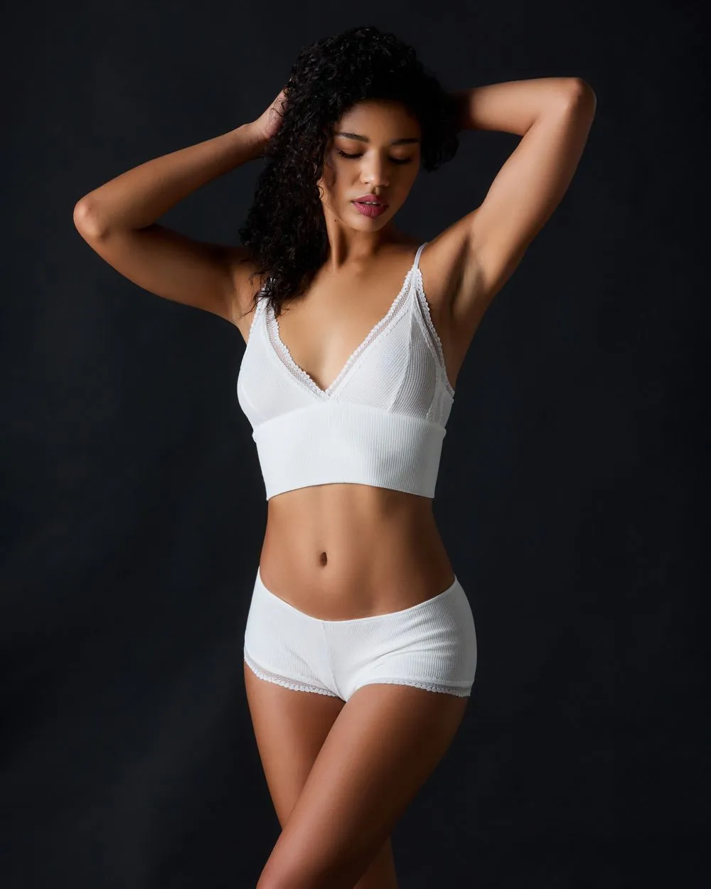 Bella Feather Weight Thermal Crop Cami