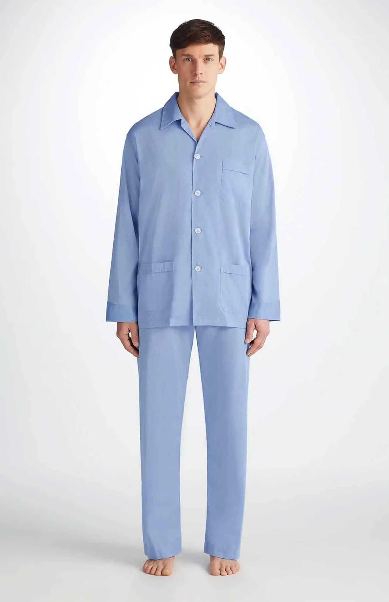 Blue Bliss  | Blue Lounge Wear Set | 100% Cotton