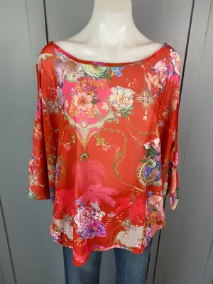 BNWT Red floral IvyBlu Tops, 12