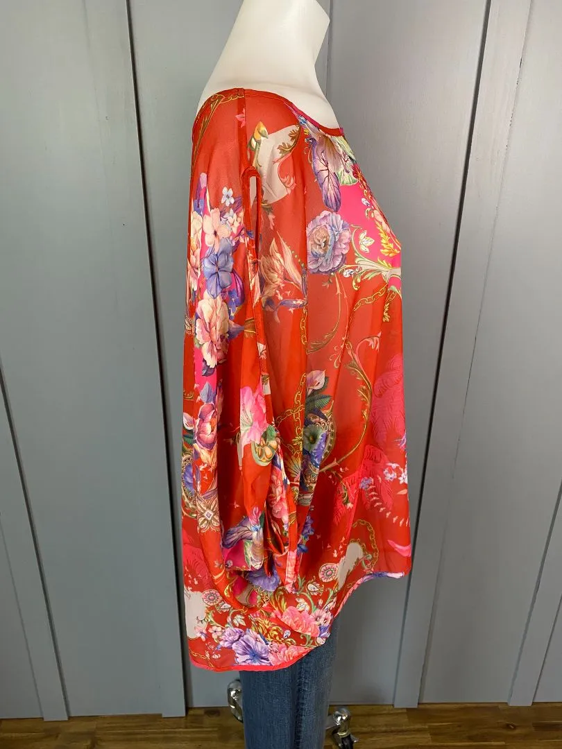 BNWT Red floral IvyBlu Tops, 12