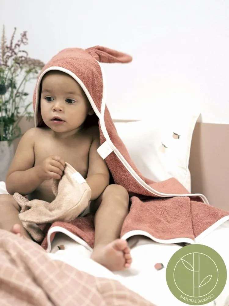 Bunny Bamboo Hooded Towel