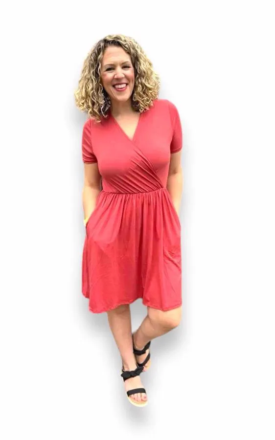 Chantale - Solid Mineral Red