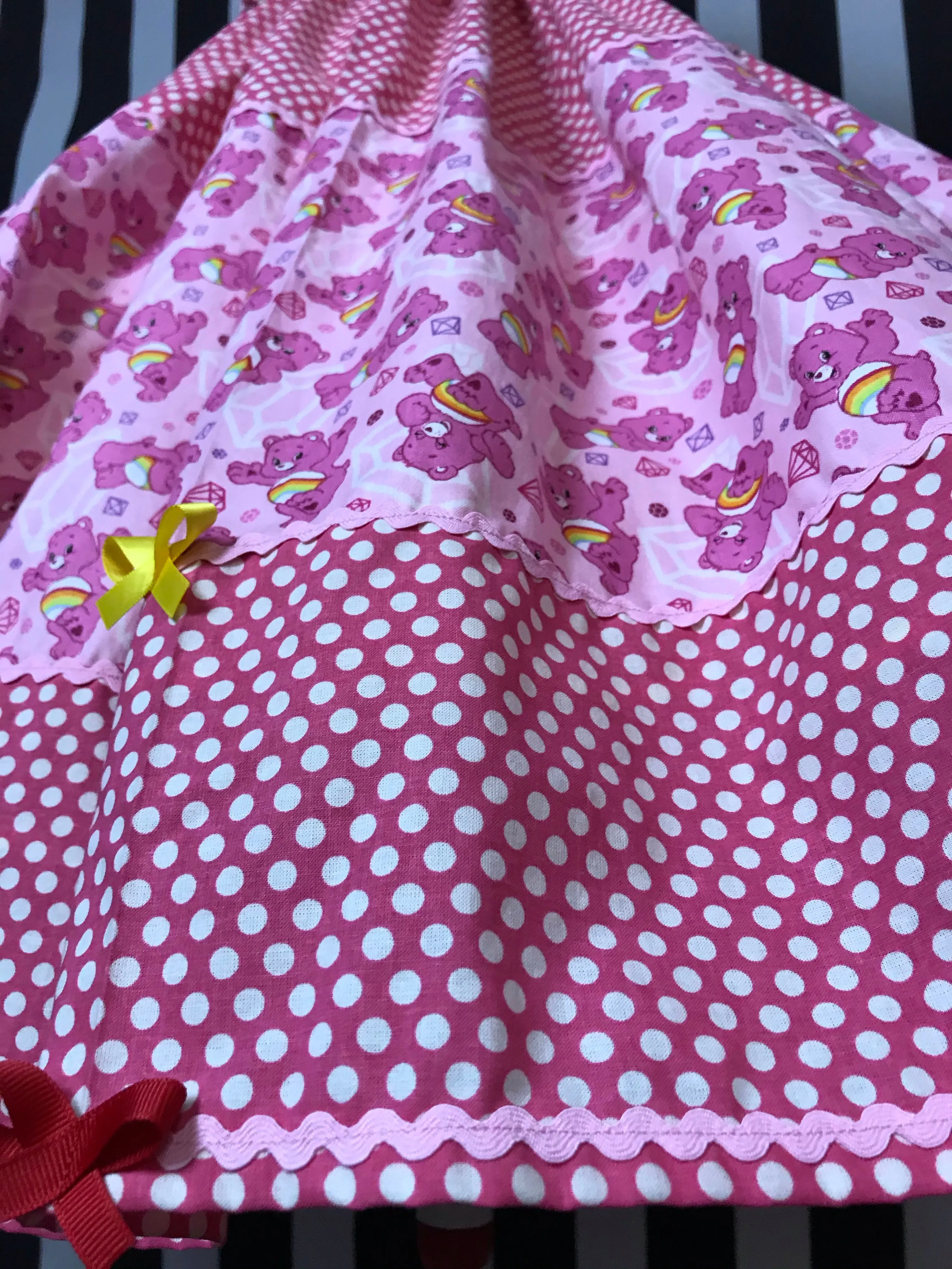 cheer bear one of a kind skirt