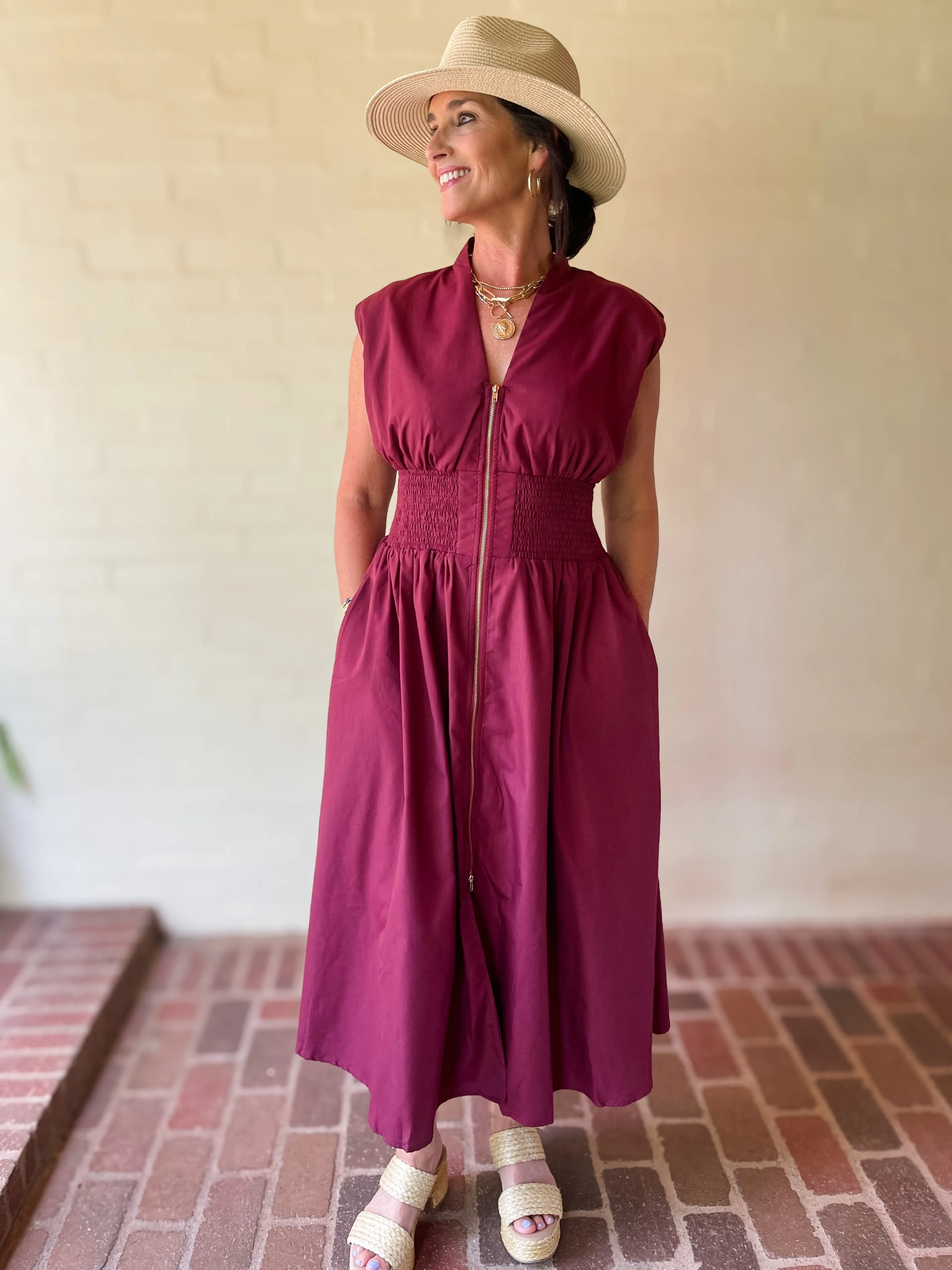 Claret Dress