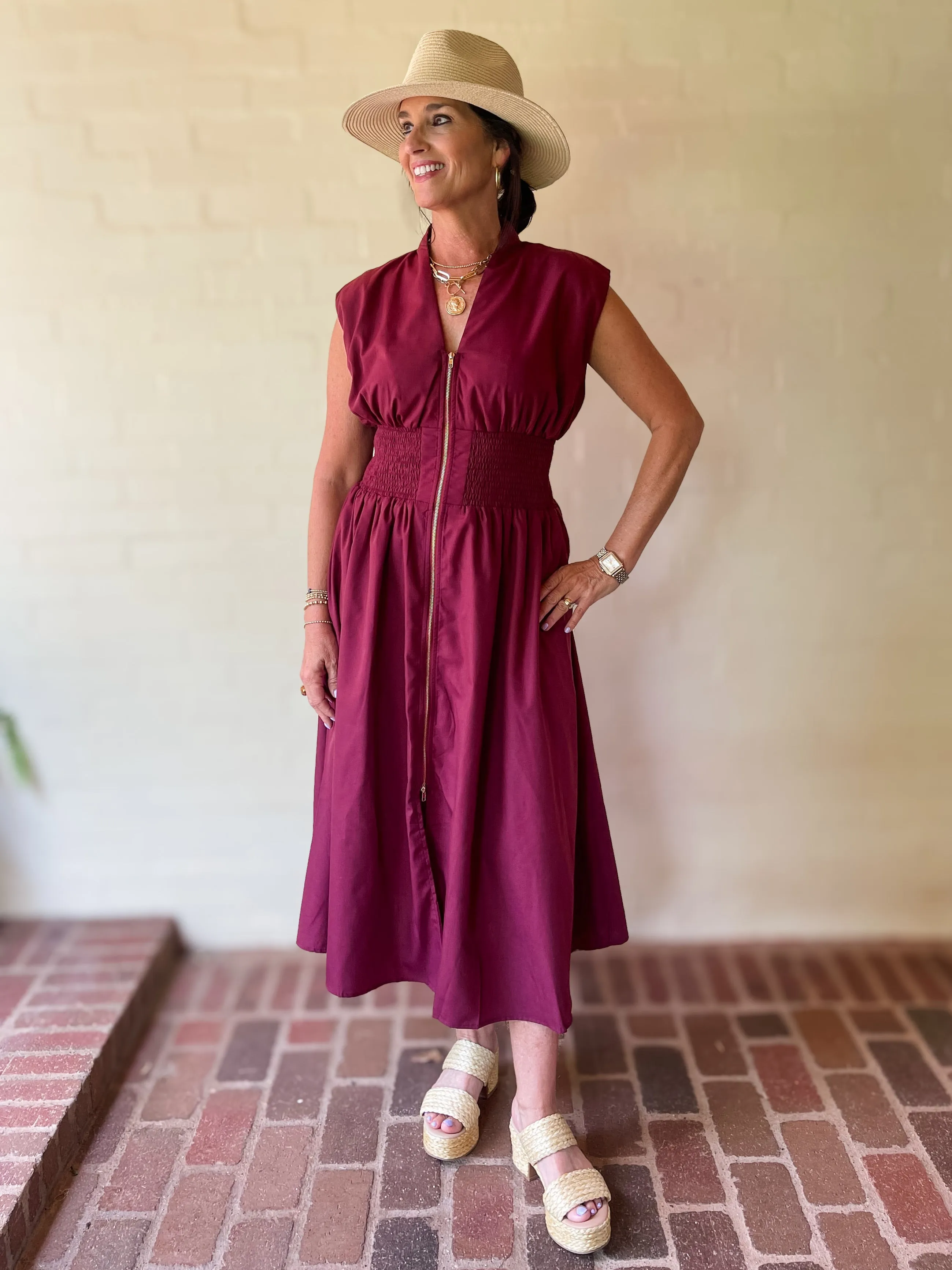 Claret Dress