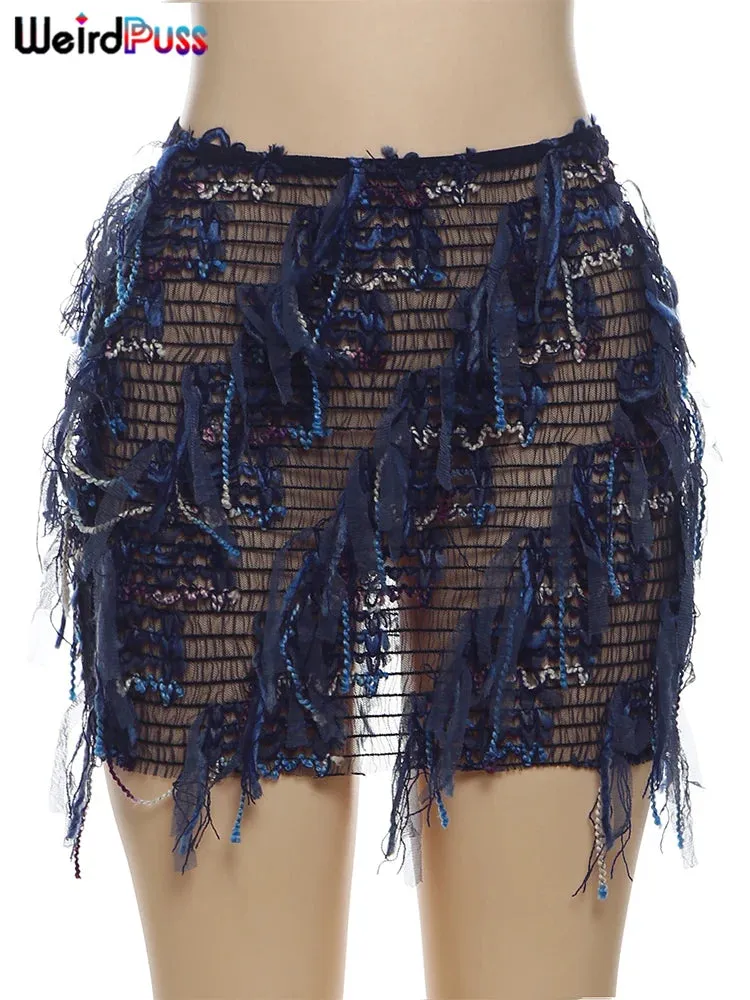 Colorful Tassel Skirts