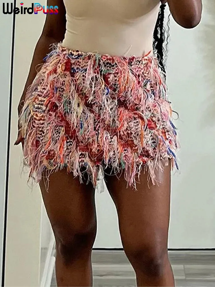 Colorful Tassel Skirts