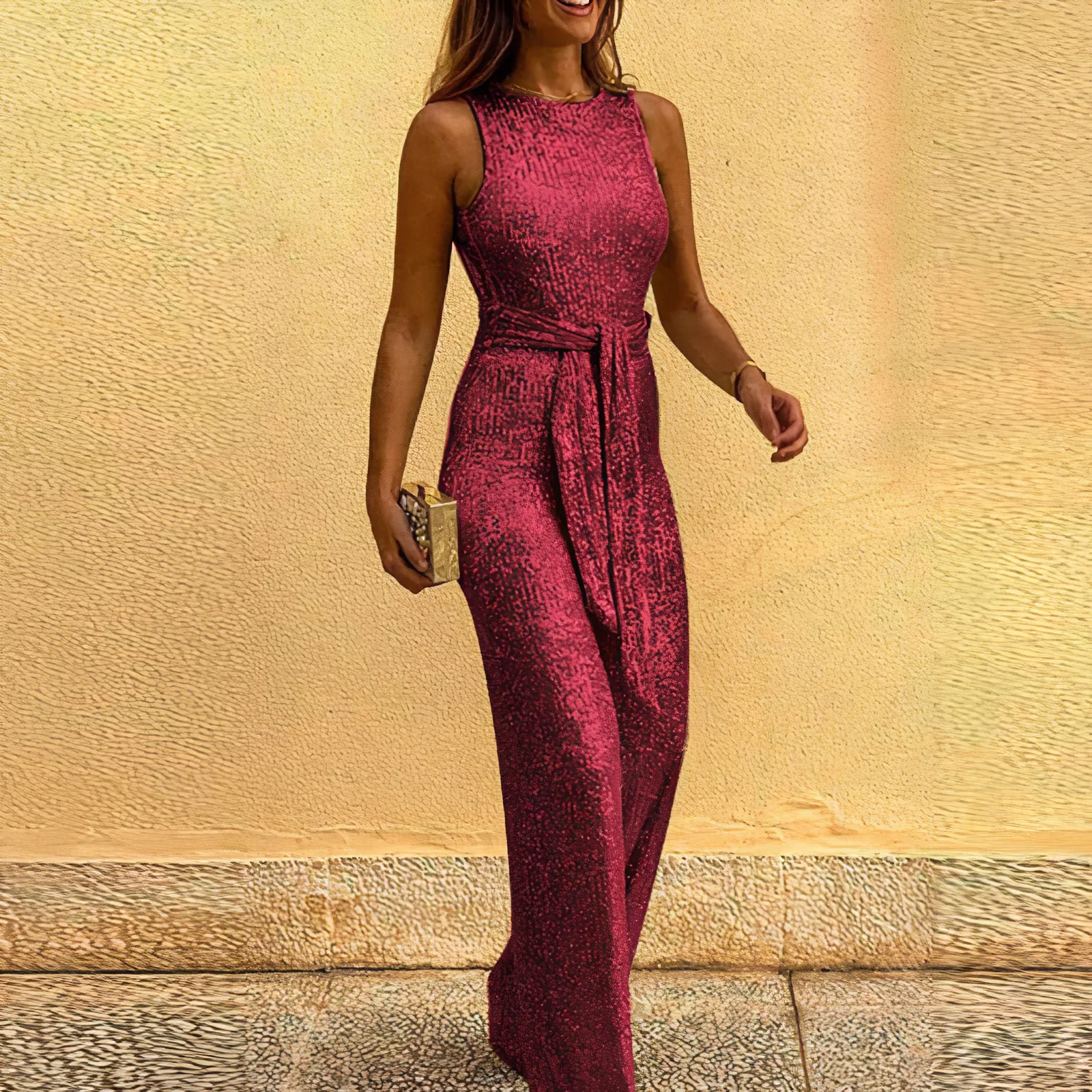 Cora | Glitter Jumpsuit
