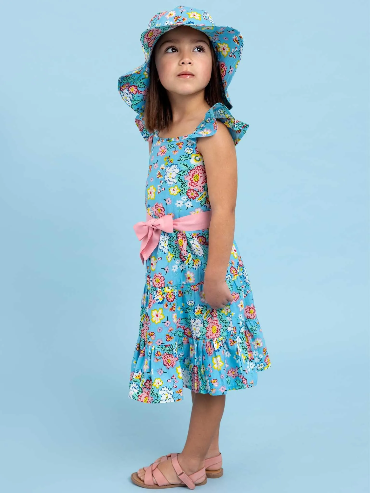 Cornflower Meadow Angel Dress